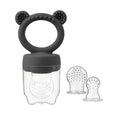 Silicone Bear Shaped Baby Fruit Feeder Fresh Fruit Food Nipple Pacifier - Fun And Healthy Feeding for Babies