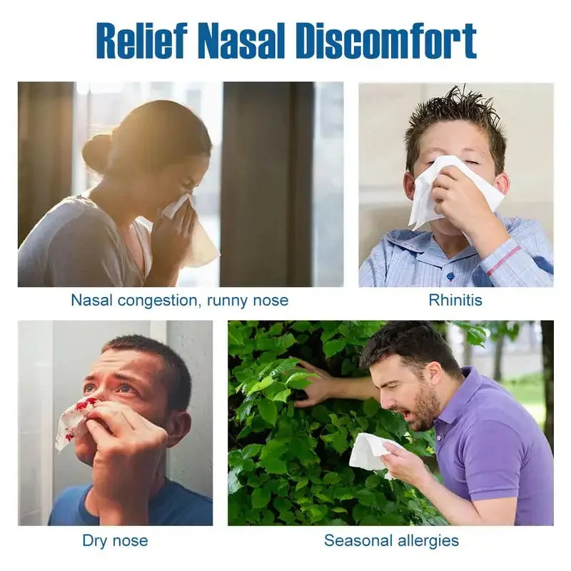 300/500ML Nasal Wash Cleaner Nasal Irrigator Rinse Bottle Nose Protector for Allergic Rhinitis Relief for Adults and Children Neti Pots