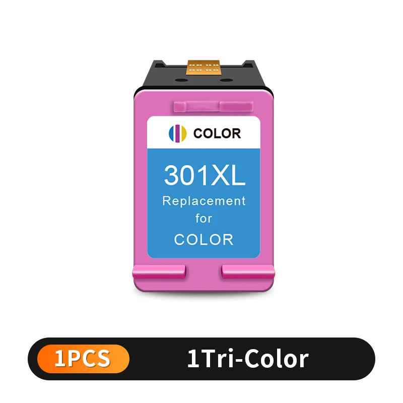 Royek Re-manufactured Ink Cartridge Compatible for HP 301 301XL INK DeskJet 1050 2050 3050 2150 1510 2540 Printer Cartridges XL