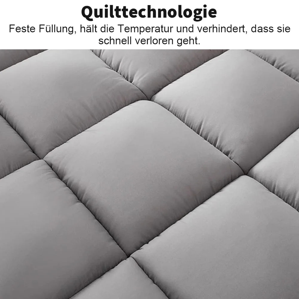 Thickened Mattress, 3D Fiber Soft Cushion, Household Bedroom Mattress, Non-slip Mattress with Band, Multiple-sizes Optional