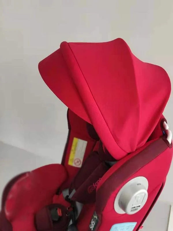 Copertura parasole per auto per bambini, antipolvere, antivento, protezione UV, tinta unita, ombrellino parasole per bambini, sicurezza auto per bambini