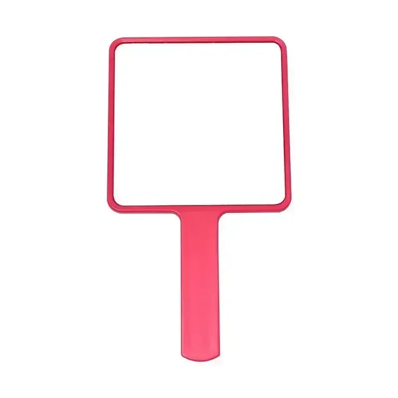 1/2/3pcs Eyelash Extension Handheld Makeup Mirror Square Makeup Vanity Mirror With Handle Hand Mirror SPA Salon Compact Mirrors