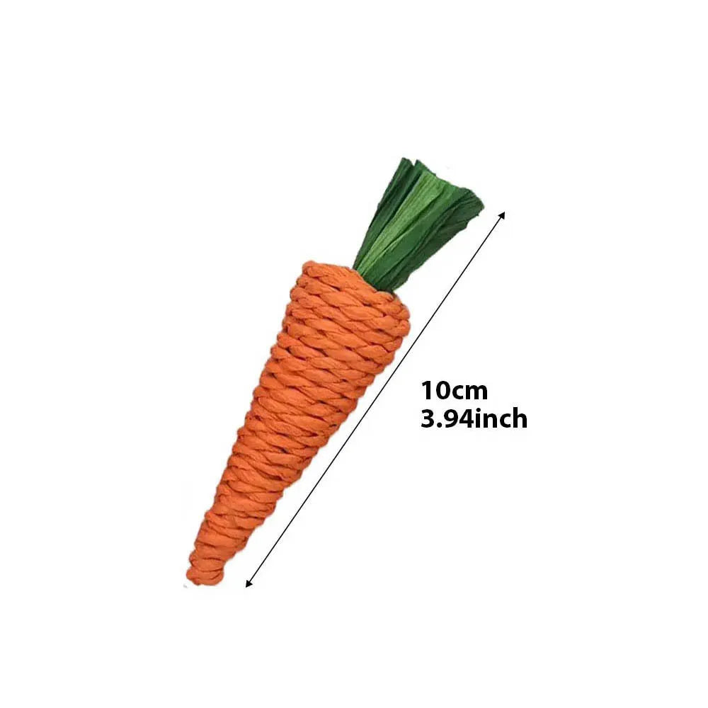 Small Animal Chew Toys for Rabbits, Hamsters, Guinea Pigs, and Chinchillas, Tooth Cleaning Molar Grinding Toys, Pet Supplies