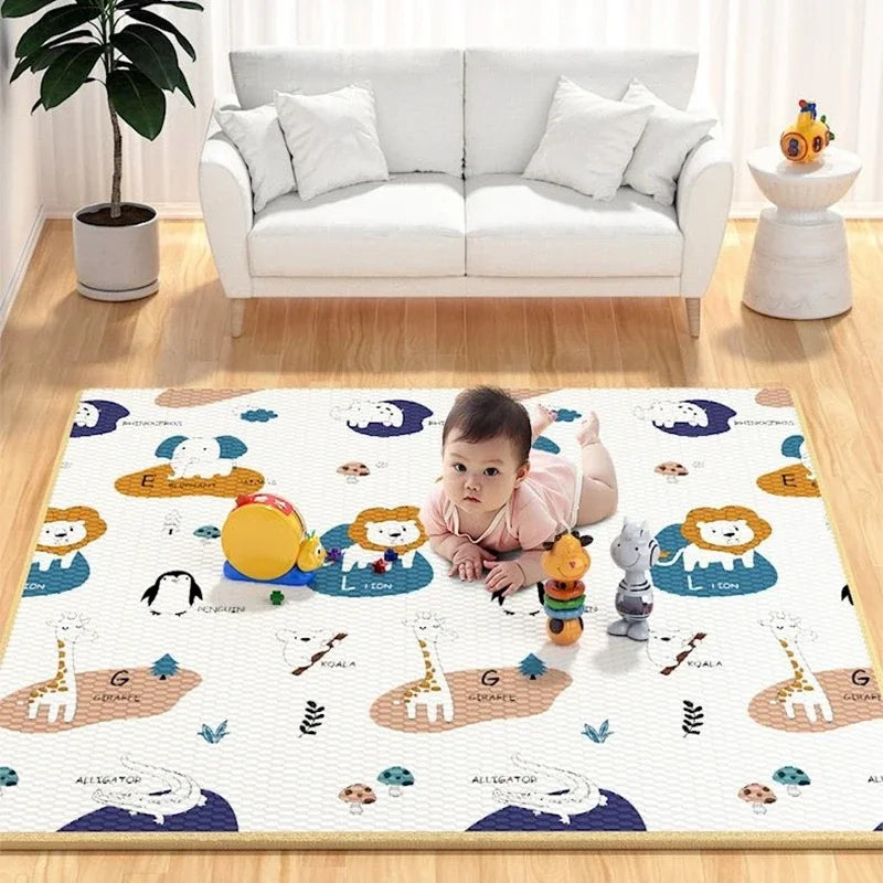 Large Size 200x180cm Baby Play Mat Toys for Children Safety Rug Playmat Developing Mat Baby Room Crawling Pad Folding Mat Carpet