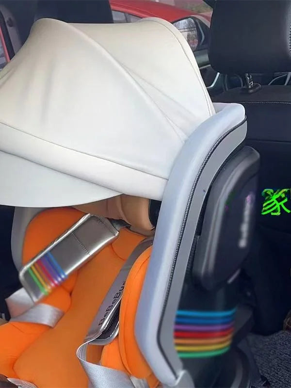 Copertura parasole per auto per bambini, antipolvere, antivento, protezione UV, tinta unita, ombrellino parasole per bambini, sicurezza auto per bambini