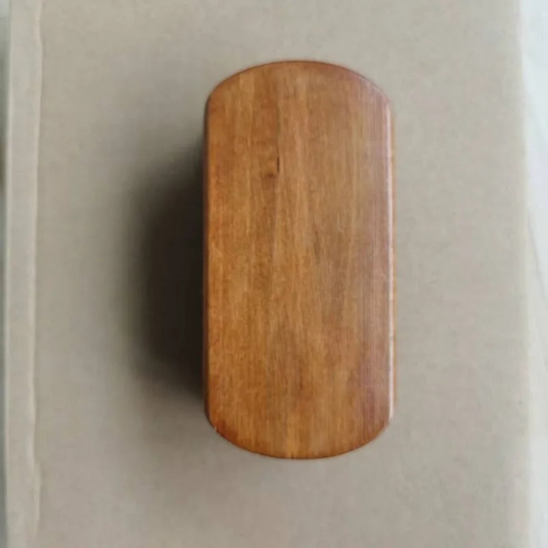 Brown Solid Wood Horsehair Shoe Brush. It Can Be Used for Oiling, Polishing, Removing Dust and Maintaining Leather Products.