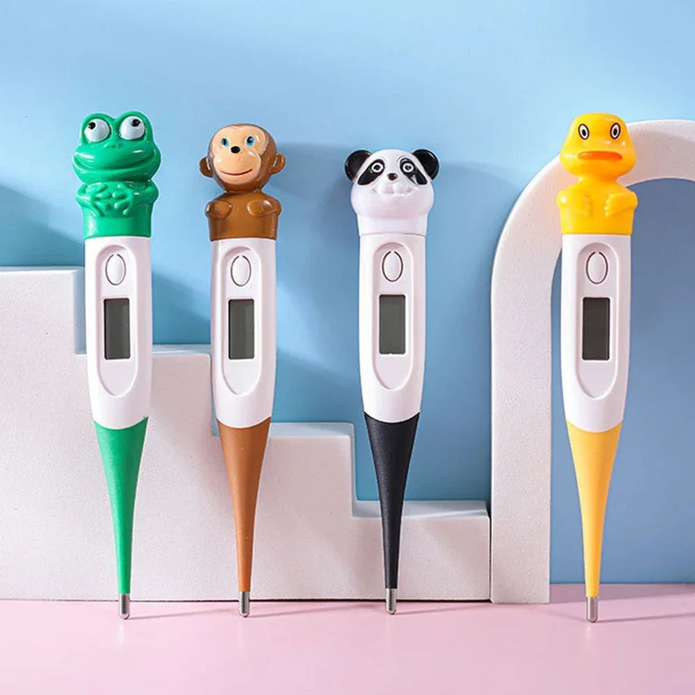 Cartoon Electronic Soft-head Thermometer Household Human Armpit Digital Thermometer Children Digital Fast Effective Thermometer