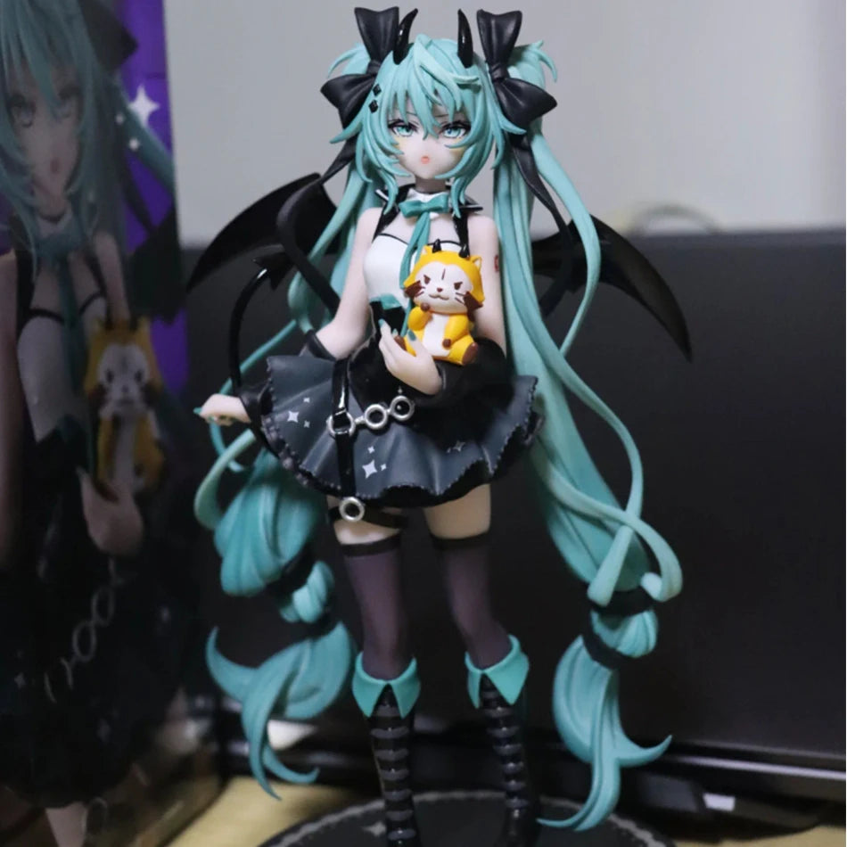 19cm Anime Little Handmade Little Dark Angel Handmade PVC Model Anime Peripheral Ornaments Gifts