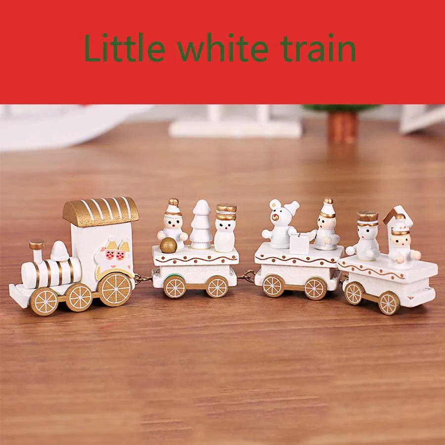 Christmas Train Merry Christmas Decorations For Home,  Cristmas Ornament Xmas Navidad Noel Gifts Happy New Year Gifts