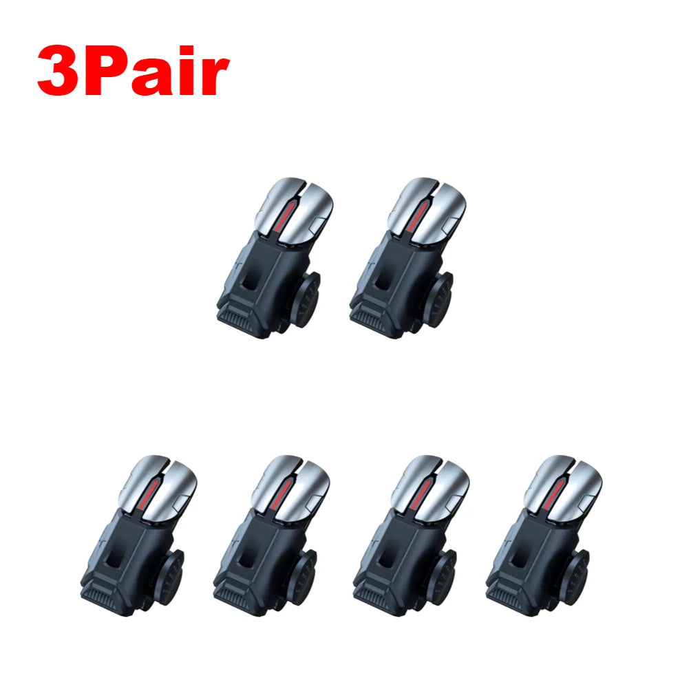 1-6Pairs G21 Mobile Phone Game Trigger Gamepad Joystick 6-Finger L1 R1 Key Button Game Fingertips For PUBG Game Controller New ﻿