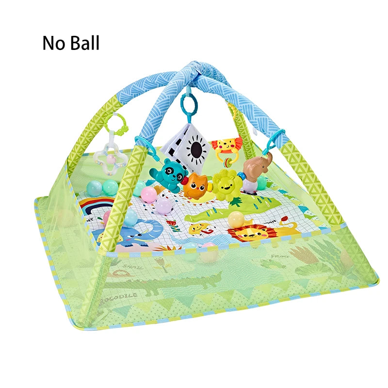 Baby Early Education Puzzle Toys Fitness Frame Sensory Skill Development Game Multifunctional Fence Crawling Mat Educational Toy