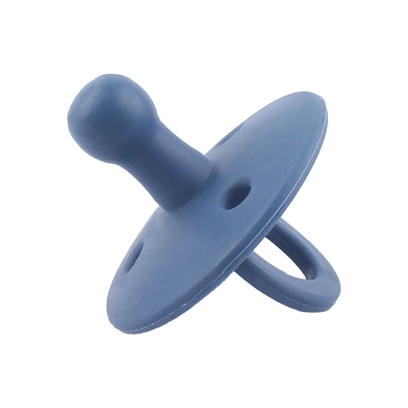 Baby Silicone Pacifier Soft BPA Free Soother Infant Dummy Nipple Newborn Baby Teether Toy Teething Nursing Pacifier Chain Pendan