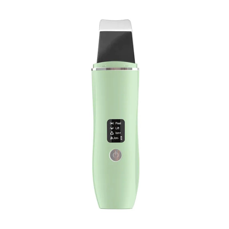 Ultrasonic Skin Scrubber Deep Face Cleaning Machine 4 Modes Peeling Shovel Facial Pore Cleaner Face Skin Scrubber Lift Machine