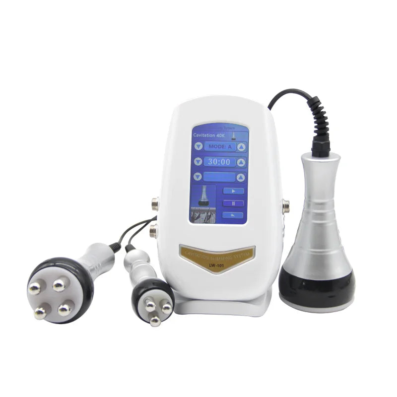 40K Cellulite Burning Body And Face Radiofrequency Machine Ultrasonic Cavitation Slimming Machine Red Light Therapy Massager