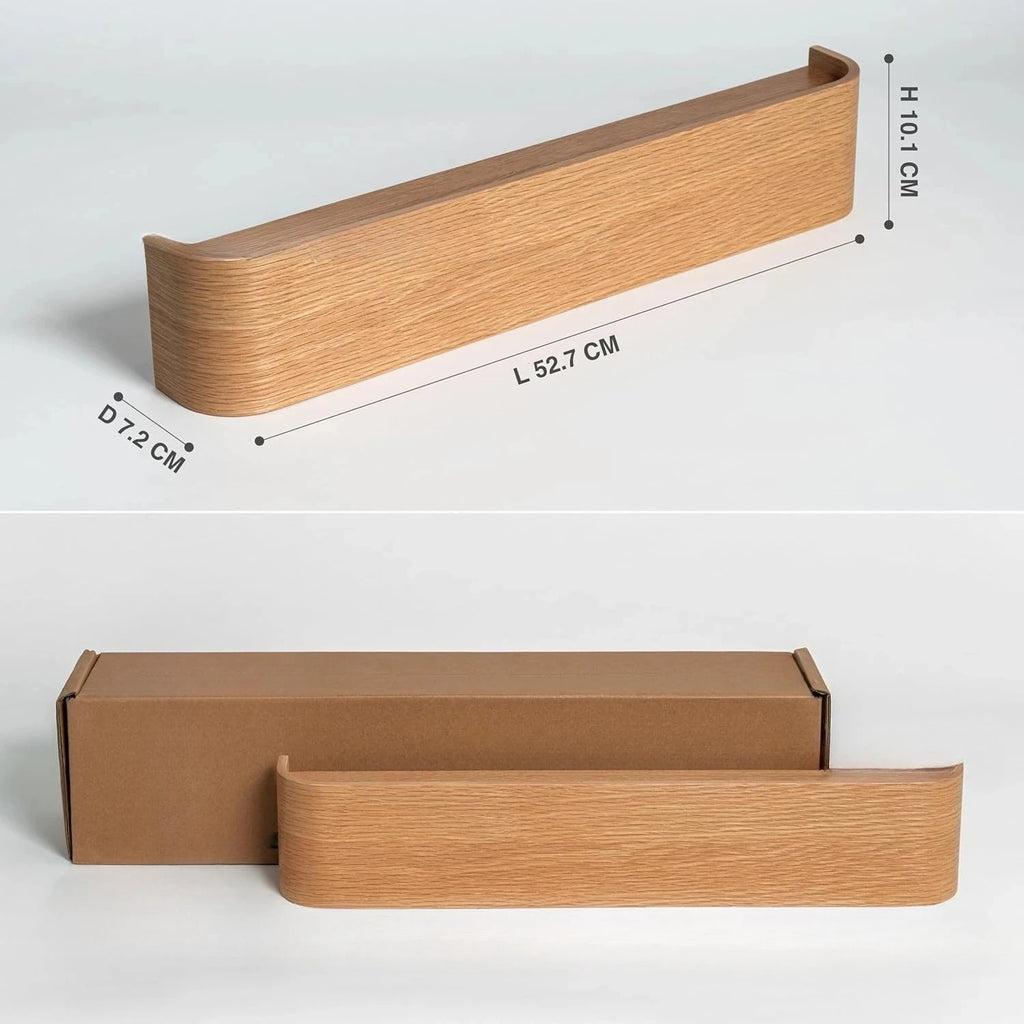 Wall Hanger Clothing Rack Stand Garment Rack Walnut Wall Hanger, Entrance Clothes Hanger, Wall Coat Hook, Veneer Hanger