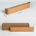 Wall Hanger Clothing Rack Stand Garment Rack Walnut Wall Hanger, Entrance Clothes Hanger, Wall Coat Hook, Veneer Hanger