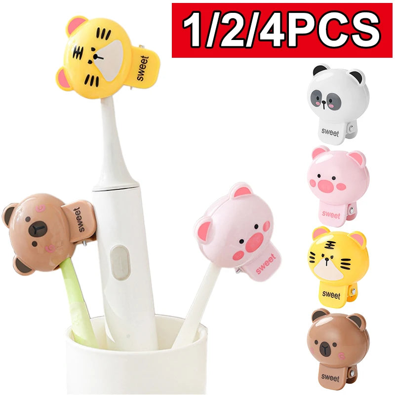 1/2pcs Animal Toothbrush Head Cover Capybara Household Travel Portable Electric Toothbrush Dustproof Head Protector Cap