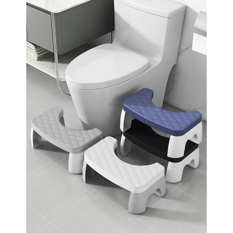 Anti‑Slip Toilet Stool Household Bathroom Foot Stool Portable Kids Potty Training Step Stool Office Footrest Stool