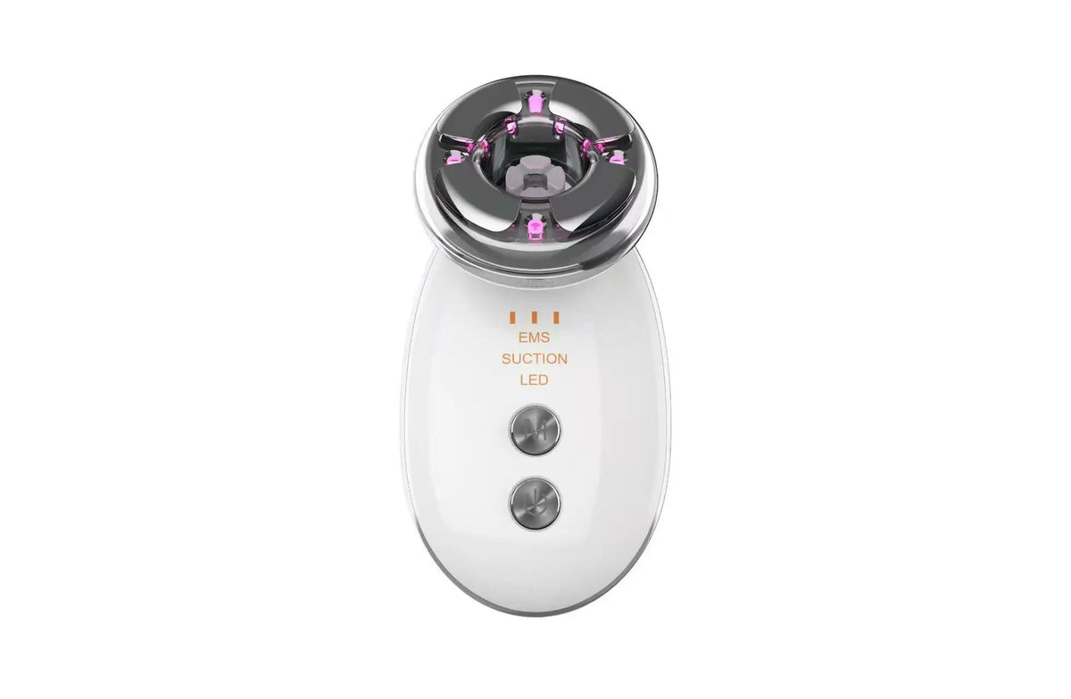 EMS V Face Lifting Device Electric Facial Massager Vacuum Suction Skin Tightening Jawline Sculpting Beauty Tool for Women