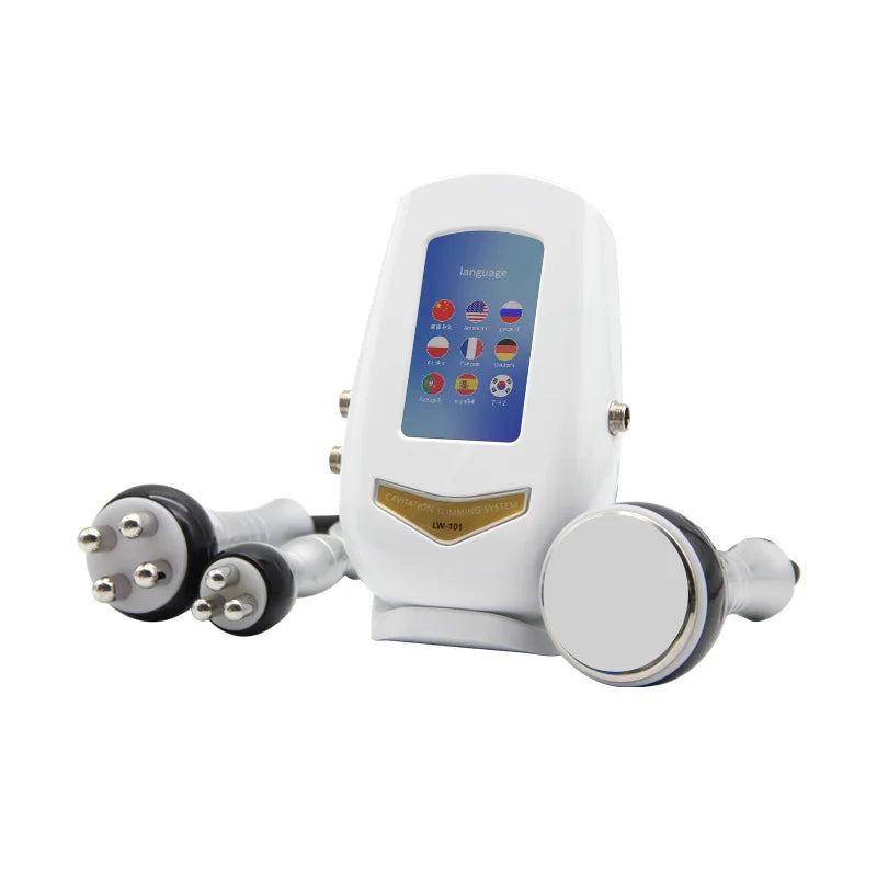 40K Cellulite Burning Body And Face Radiofrequency Machine Ultrasonic Cavitation Slimming Machine Red Light Therapy Massager