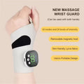 Electric Heating Wrist Massager 5 Levels Hot Compress 3 Levels Vibration Massage Wrist Guard Band Carpal Tunnel