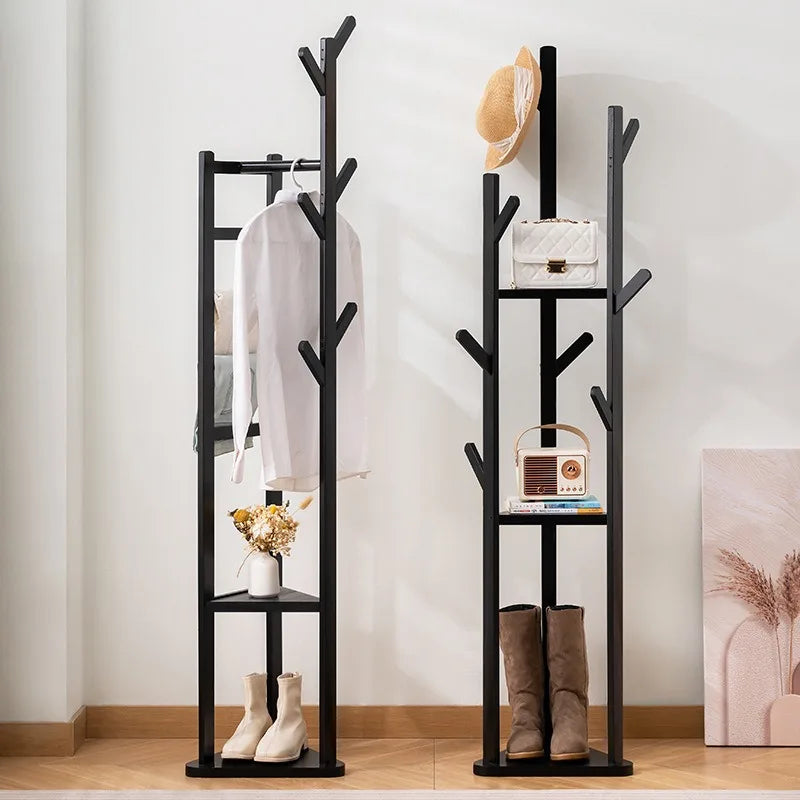 Coat Rack Floor Hanger Household Hanger Floor Rack for Hanging Clothes Bedroom Vertical Simple Rack Hanging Hanger