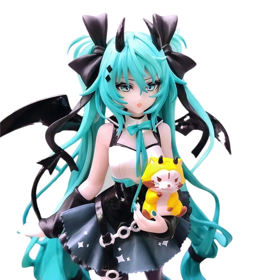 19cm Anime Little Handmade Little Dark Angel Handmade PVC Model Anime Peripheral Ornaments Gifts