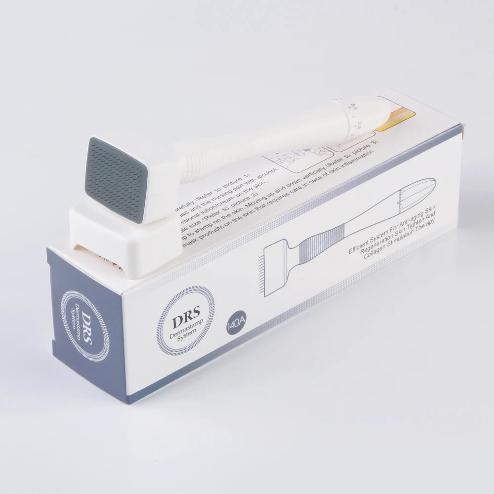 0.2mm Derma Stamp Roller DRS140 Adjust Needle Microneedling Massage Derma Rolling Stretch Mark Removal Hair Loss&Cellulite Treat