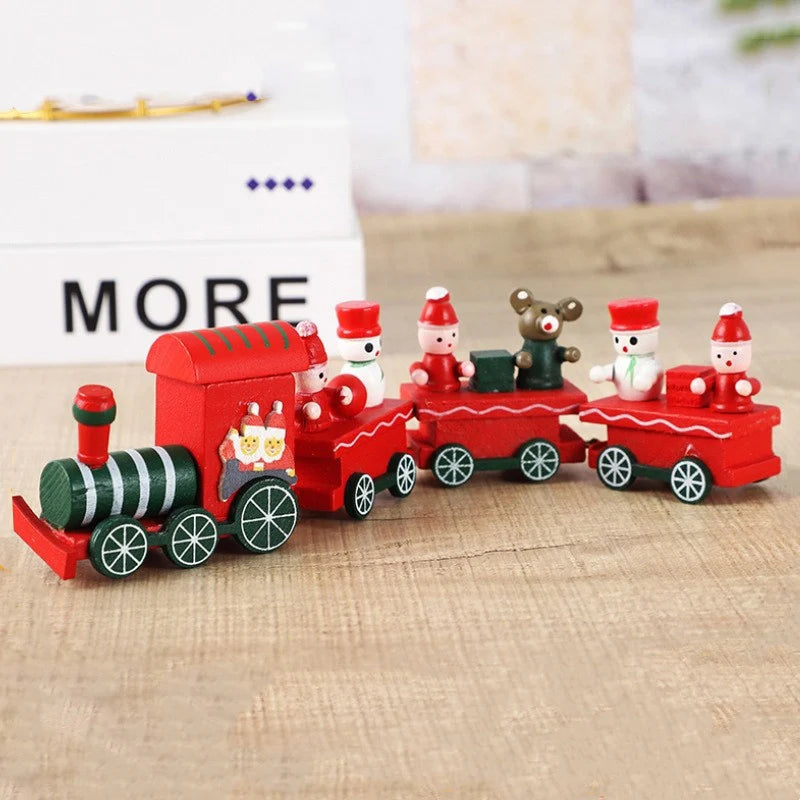 Christmas Train Merry Christmas Decorations For Home,  Cristmas Ornament Xmas Navidad Noel Gifts Happy New Year Gifts