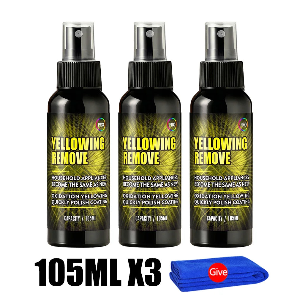 Metal Rust Remover And Renovator - Metal Polishing Spray, Powerful Rust Stain Removal Cleaning Spray Quick Rust Dissolving Agent