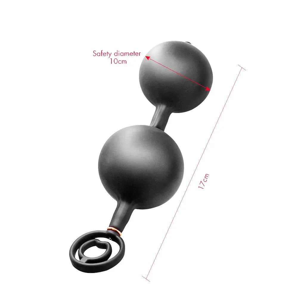 Folding Inflatable Anal Plug Super Huge BDSM Inflate Buttplug Expandable Dildo Pump Anal Dilator For Women/Men Vaginal Anal Toys