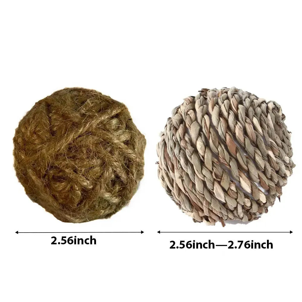 Small Animal Chew Toys for Rabbits, Hamsters, Guinea Pigs, and Chinchillas, Tooth Cleaning Molar Grinding Toys, Pet Supplies