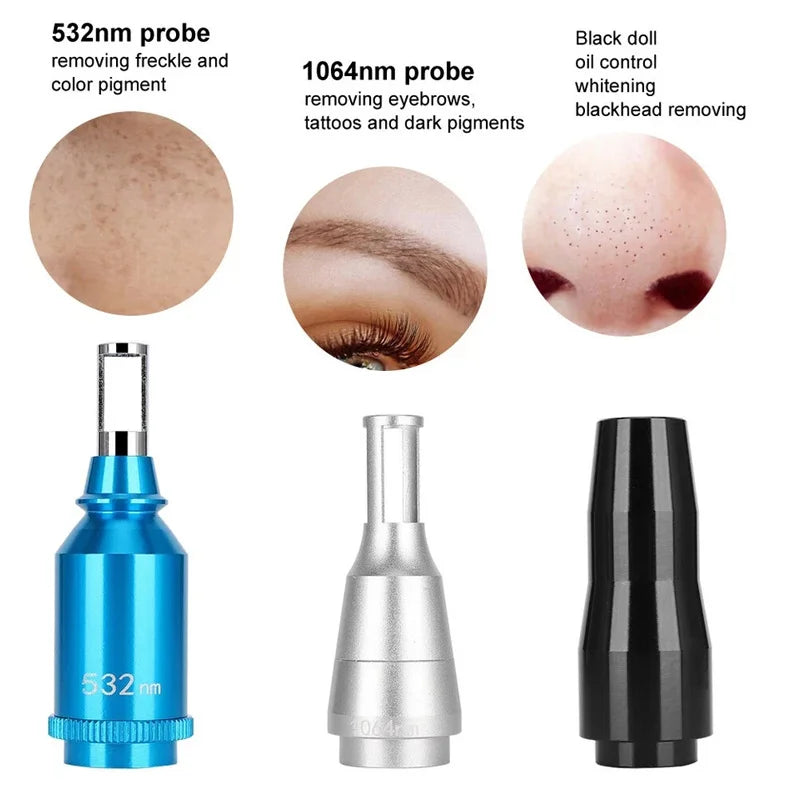 Picosecond Laser Handle Probe E-light OPT Hair Removal, Eyebrow Washing, Tattoo Washing Beauty Instrument Accessories