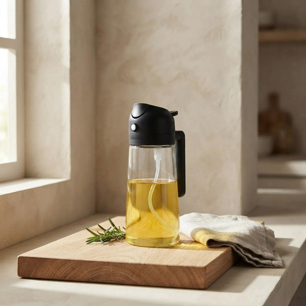 Dual Function Oil Spray Bottle