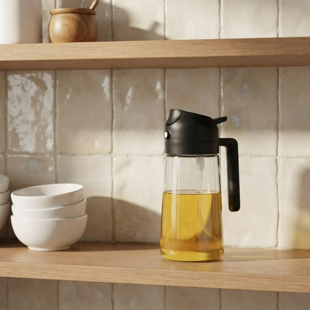 Dual Function Oil Spray Bottle