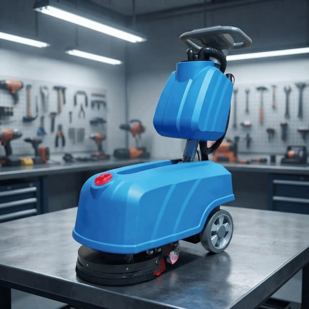 Electric Walk Behind Floor Scrubber