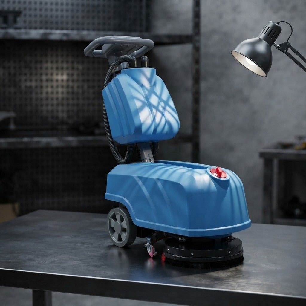 Electric Walk Behind Floor Scrubber