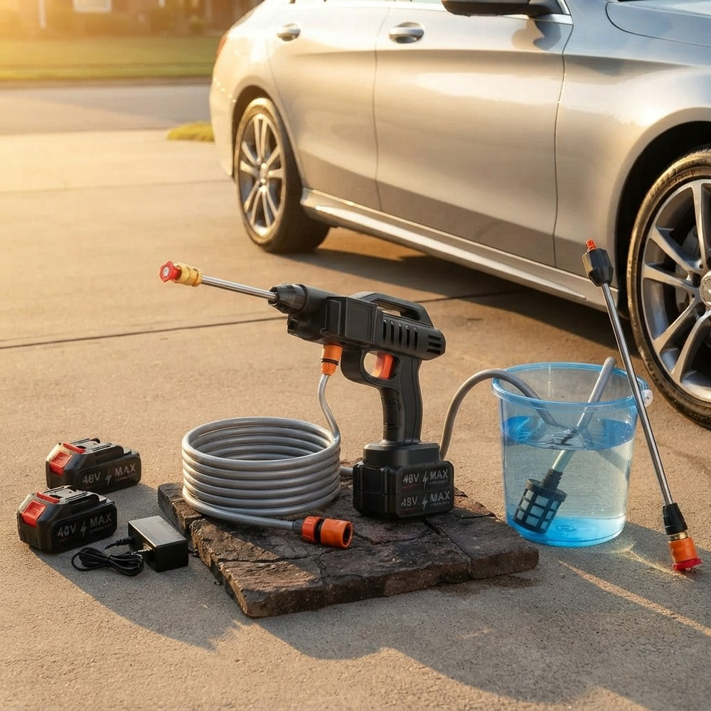 Cordless High Pressure Car Wash Gun